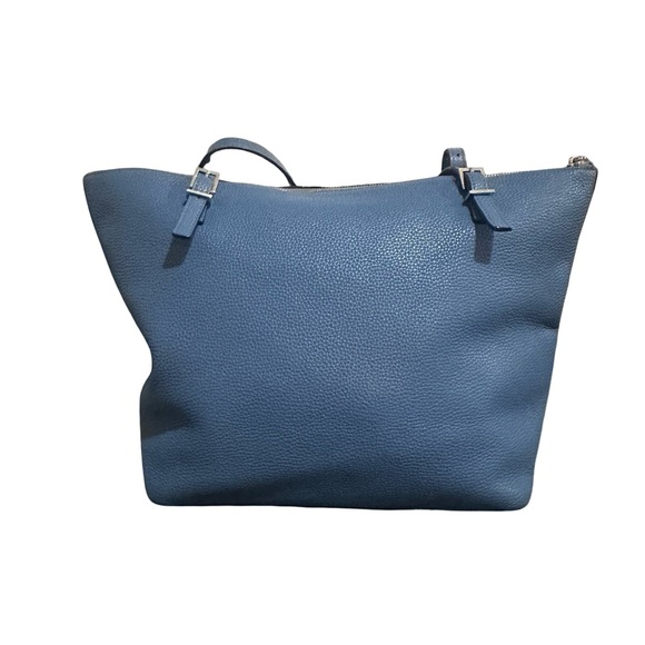 kate spade LIKE NEW New York Watson Lane Maya Leather Tote Bag in blue